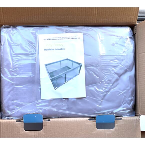 New Baby Playpen, Toddler or Pet Play Yard 63 x 50 - Picture 6 of 7